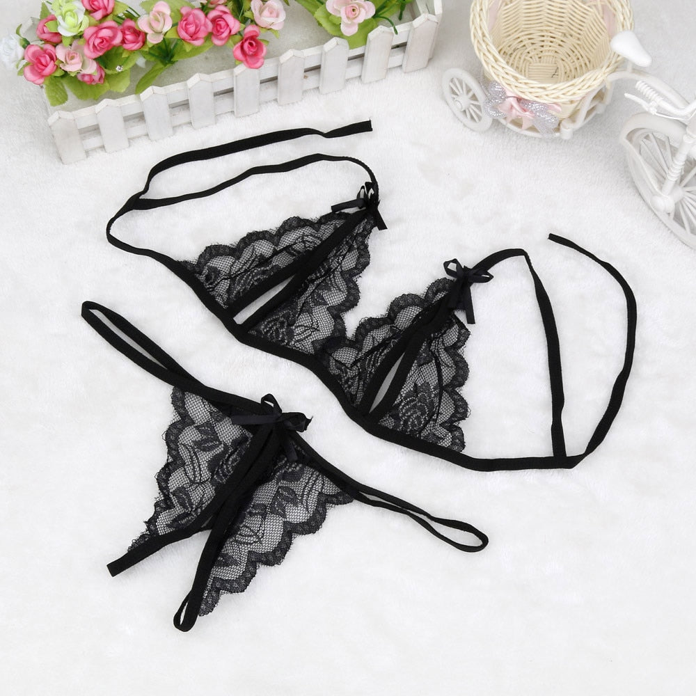 Adult Game Women Sexy Dress Lace Under Wear